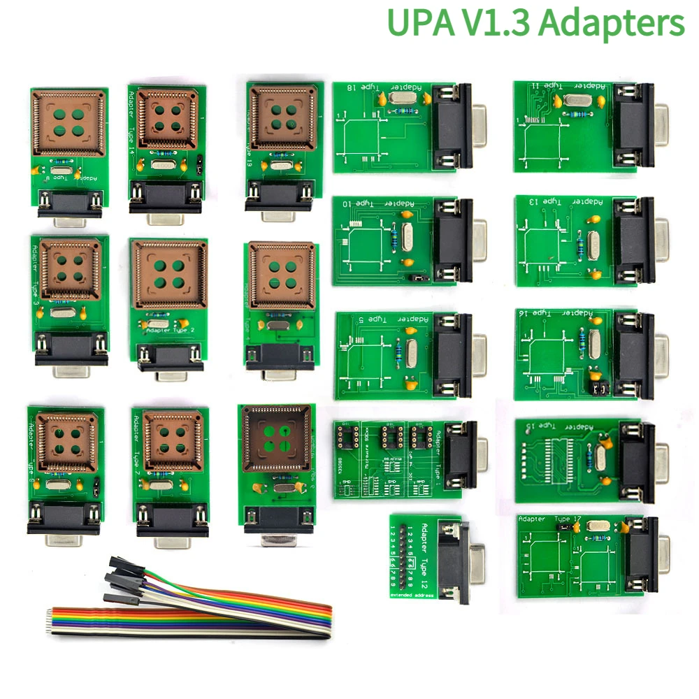 مبرمج UPA-USB ECU فائق UPA USB V1.3 مع أجهزة محول كاملة V2014 UPA-USB V1.3 الوحدة الرئيسية أداة ضبط رقاقة ECU التلقائية