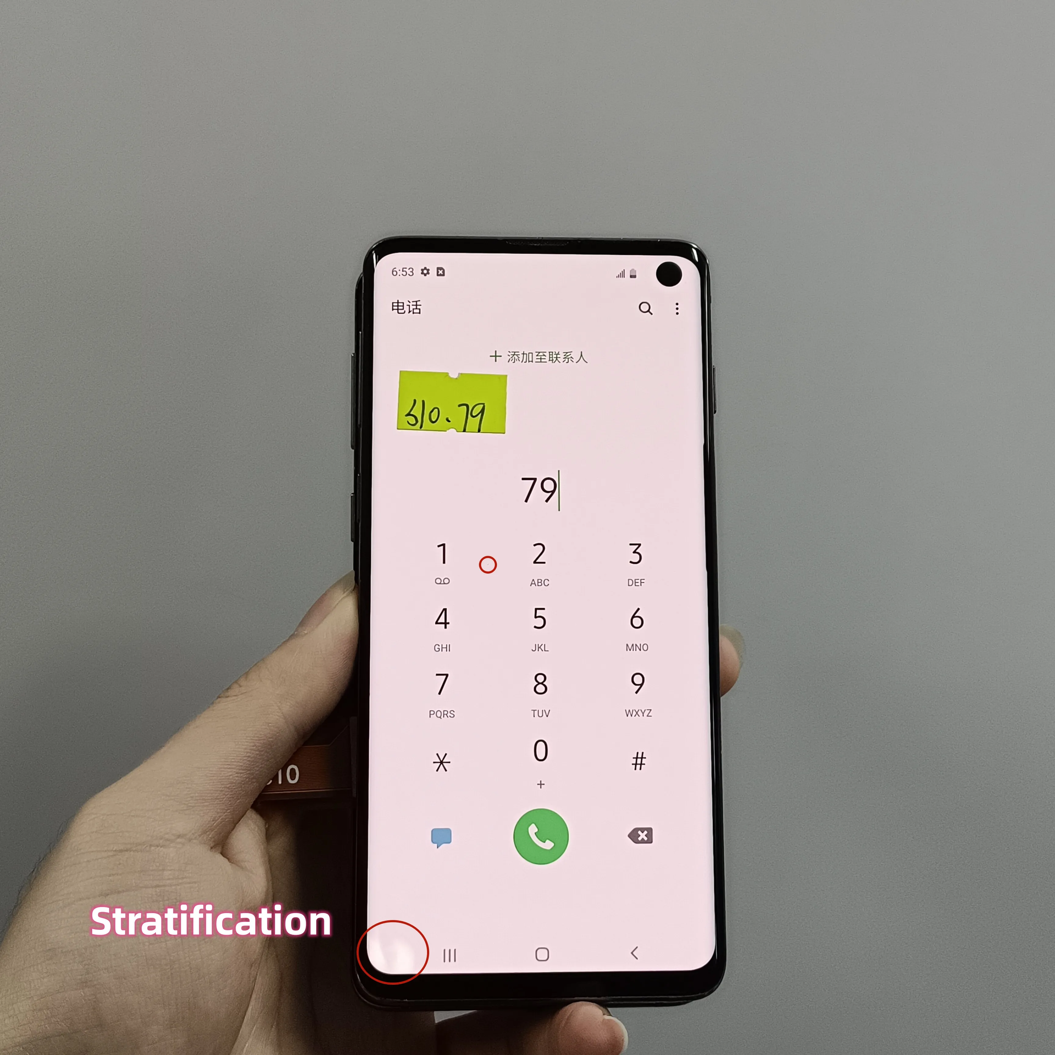 6.1 ''AMOLED Voor S10 Scherm Voor Samsung Galaxy S10 Lcd G973 G973f/ds G973u Met Defecten Glas display Digitizer Vergadering