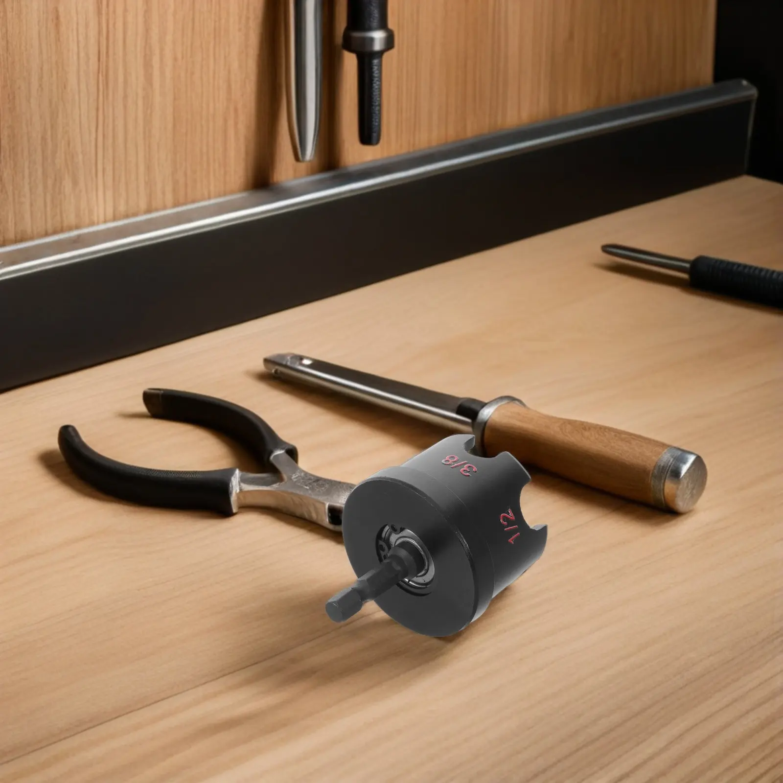 

Versatile Nut Spinning Drill Attachment Aluminum Alloy Nut Driver Socket Wrench for Quick Bolt Extraction Thread Cleaning