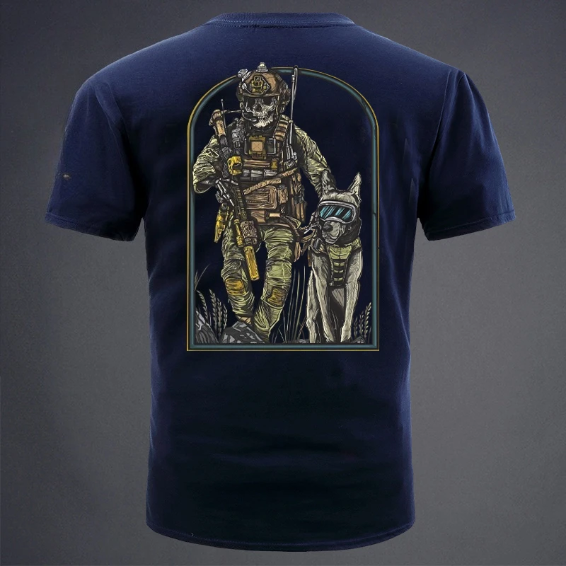 2026 Summer Hardman Club Military Style Recon Trooper Summer New Model Outdoor Sports T-Shirt Casual Short Sleeve