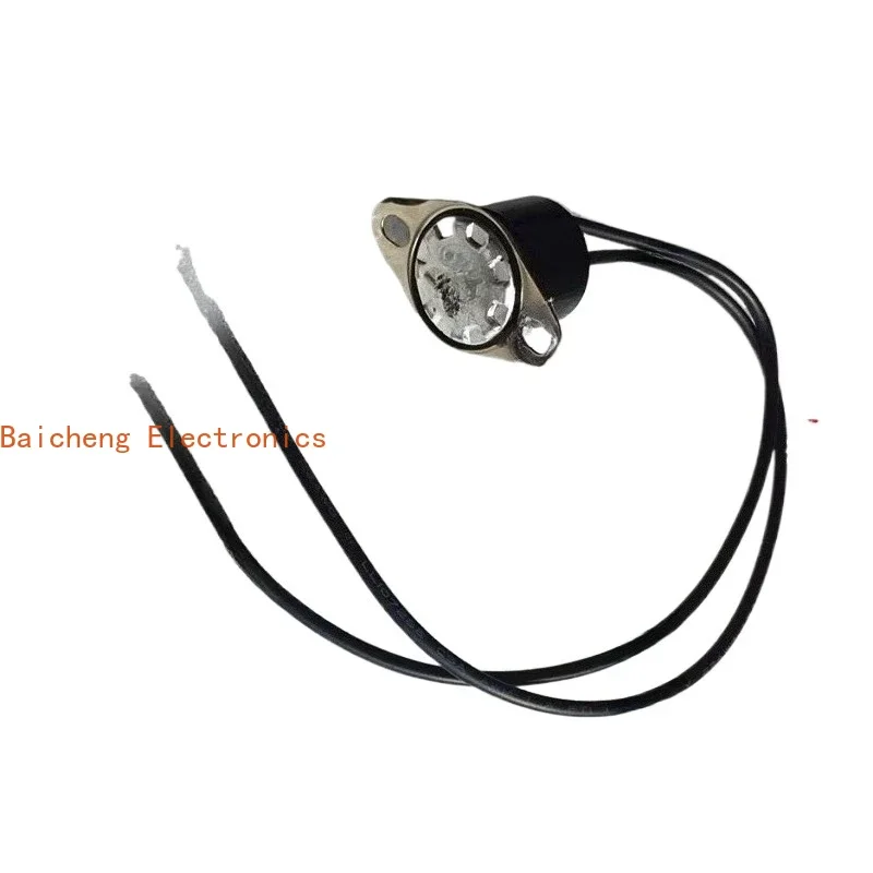 10PCS KSD301 imported waterproof type with lead 60 degree normally open and normally closed temperature control thermal switch