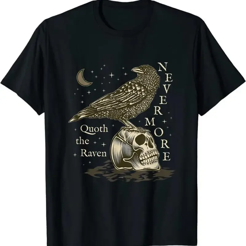 Nevermore The Raven Edgar Allan Classic T shirt