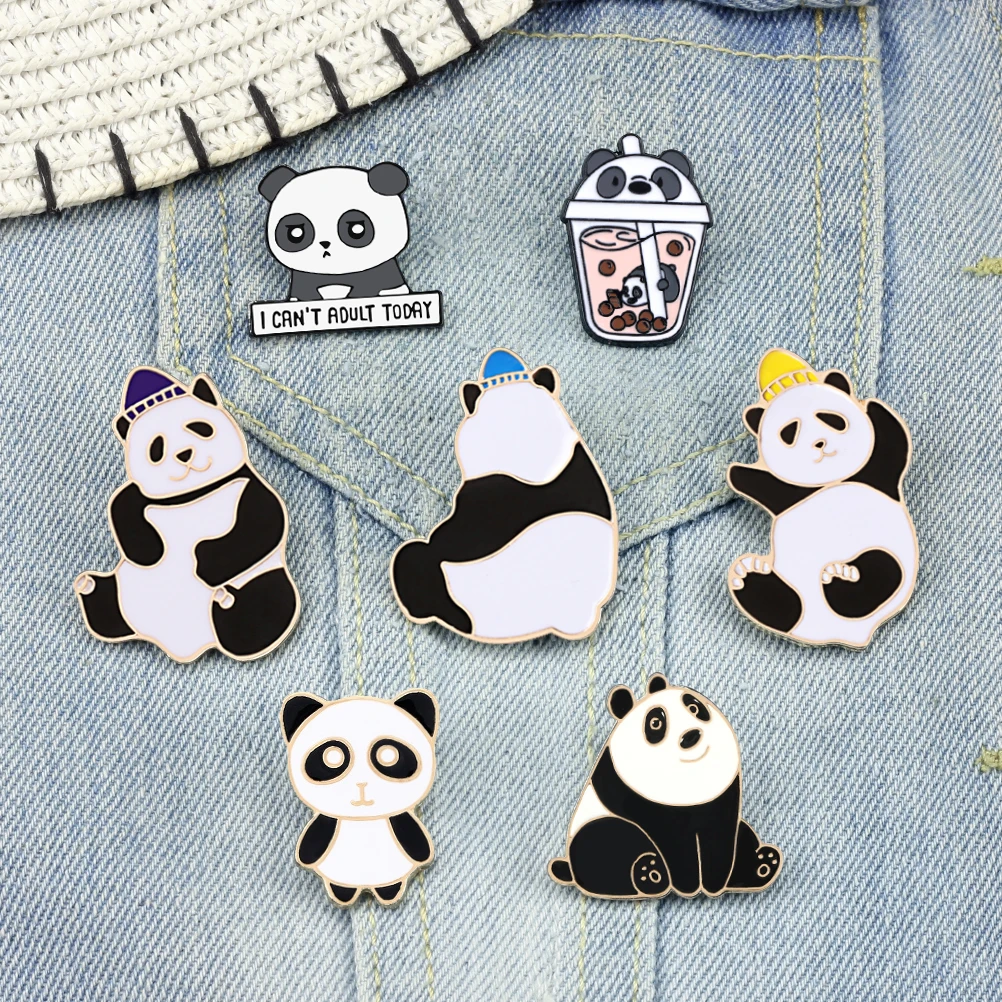 Smiling Panda Ename…