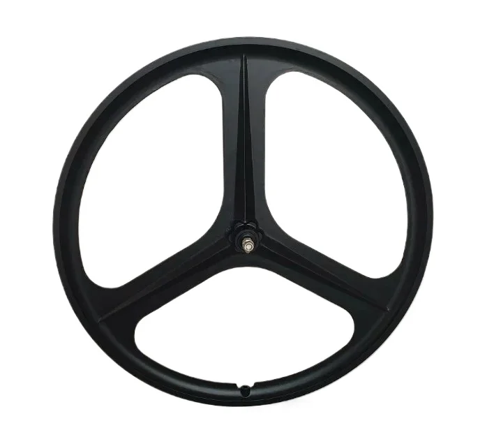 700C Fixed Gear Bike Wheel Set, Integrated 3-Knife 5-Knife Non-Slip Front & Rear Dead Fly Wheels for Road Bicycle