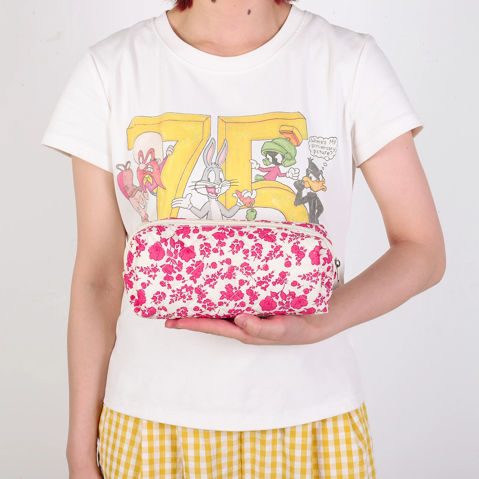 3 قطعة حقيبة تخزين اللحف مع علبة القلم رائعتين الحشو العناية بالبشرة الحقيبة الأزهار المطبوعة الجمالية أدوات الزينة محفظة السيدات رحلة حقيبة