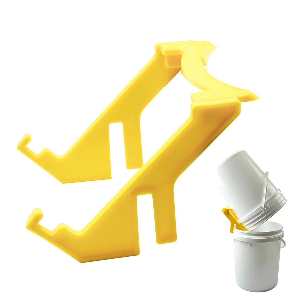 Honey Gallon Bucket Pail Lifter Bracket Support Stand Holder Fixture Plastic Beekeeping Painting Practical Tools