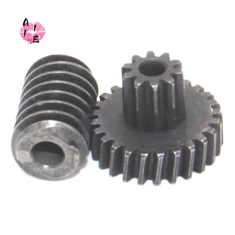 A11E-5840-31ZY Worm Gear Motor Gears All Steel Pinion Small Modulus Gear Self-Locking,Gear Motor Matching Gears