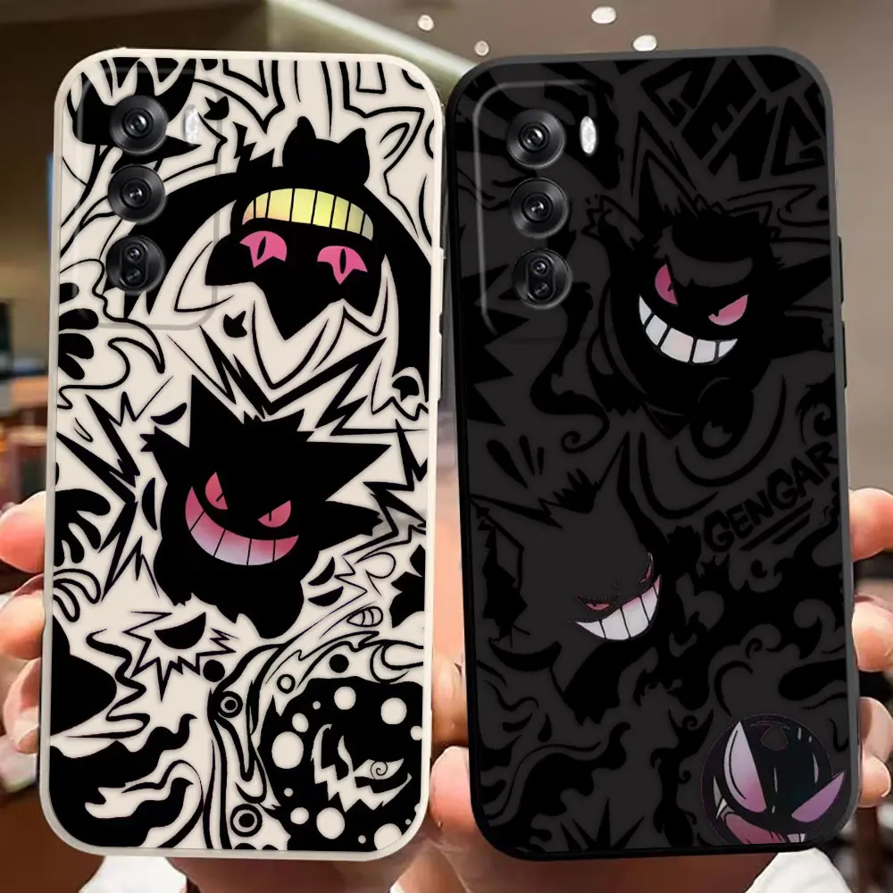 P-Pokemon G-Gengar مخصص صور جراب هاتف ل ممن لهم رينو 13 13F 12 10 8 8T 7 7Z 6 6Z 5 5F 4 4F 3 2F 2Z A7 A5 حافظة شل