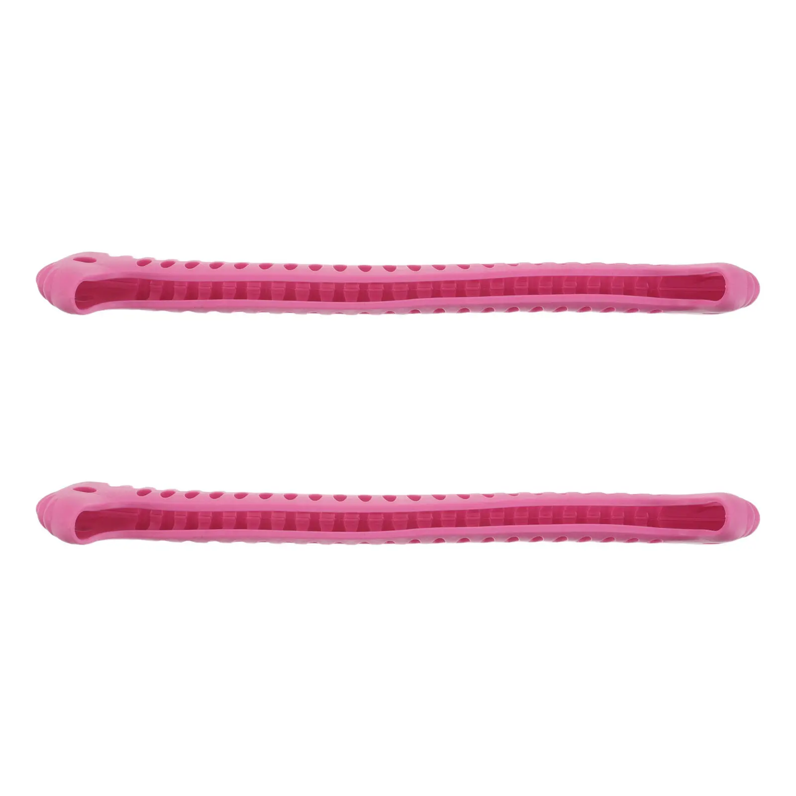 

2Pcs Ice Skating Blade Guards 28.5cm Elastic Fit for Kids Adults Soft Protective Covers Slip-on Design for Figure Hockey Skates