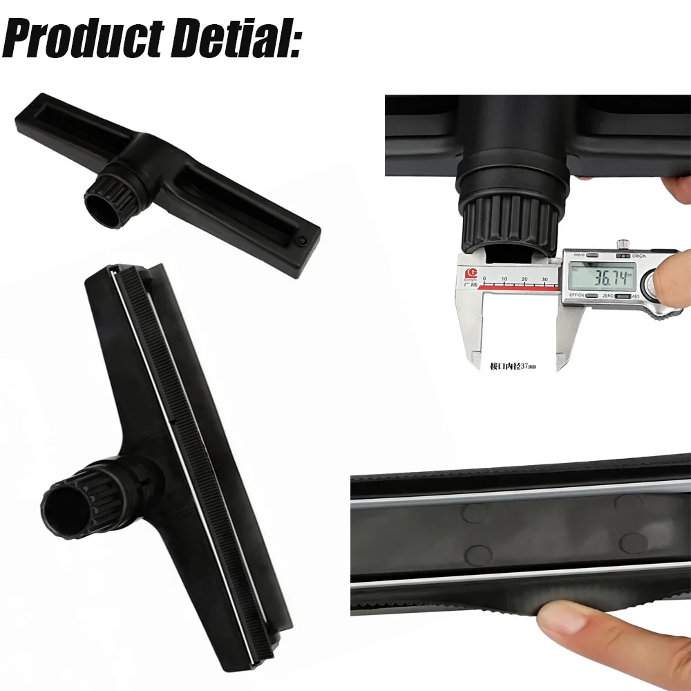 Inner Diameter 37mm Cleaning Tools Water Wiping Brush for Vacuum Cleaner