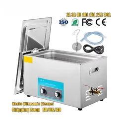 SucceBuy 3L 6L 10L 15L 22L 30L Electric Ultrasonic Cleaner Portable Washing Machine Lave-Dishes Ultrasound Home Office Appliance