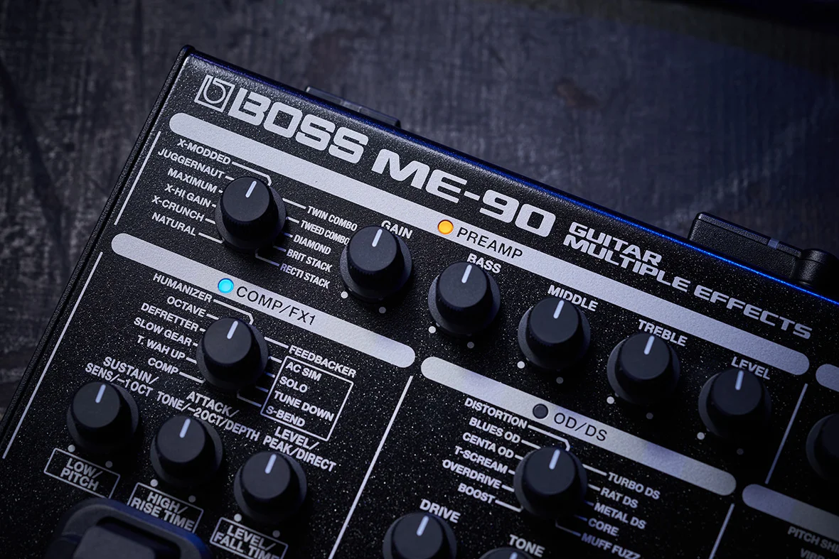 Boss ME 80 ME 90  Guitar Multi-Effects Pedal with Power Adapter