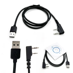 Cable de programación USB para Walkie Talkie, dispositivo Original de alta velocidad para Radio TYT DMR, MD-380, Retevis RT3