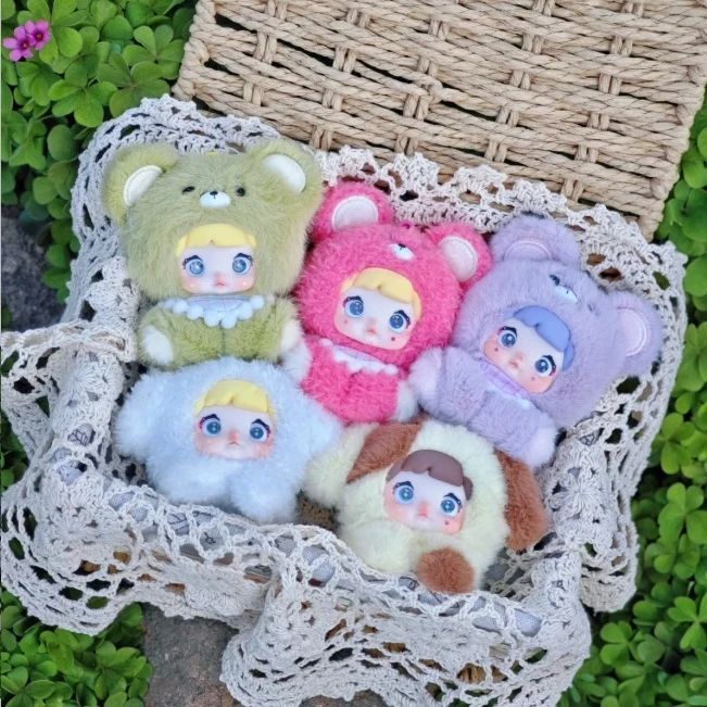 

Подлинная серия Nommi V4 Mibao, плюшевая слепая коробка, каваи, детские виниловые фигурки аниме, загадочная коробка, индивидуальная сумка, подвеска, подарки для девочек
