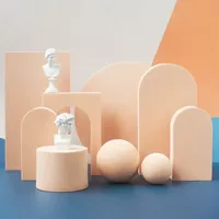 Geometric Sponge Blocks Product Shooting Props Display for Jewelry Cosmetic Still Life Photo Studio Advertisement 3D Scene Decor
