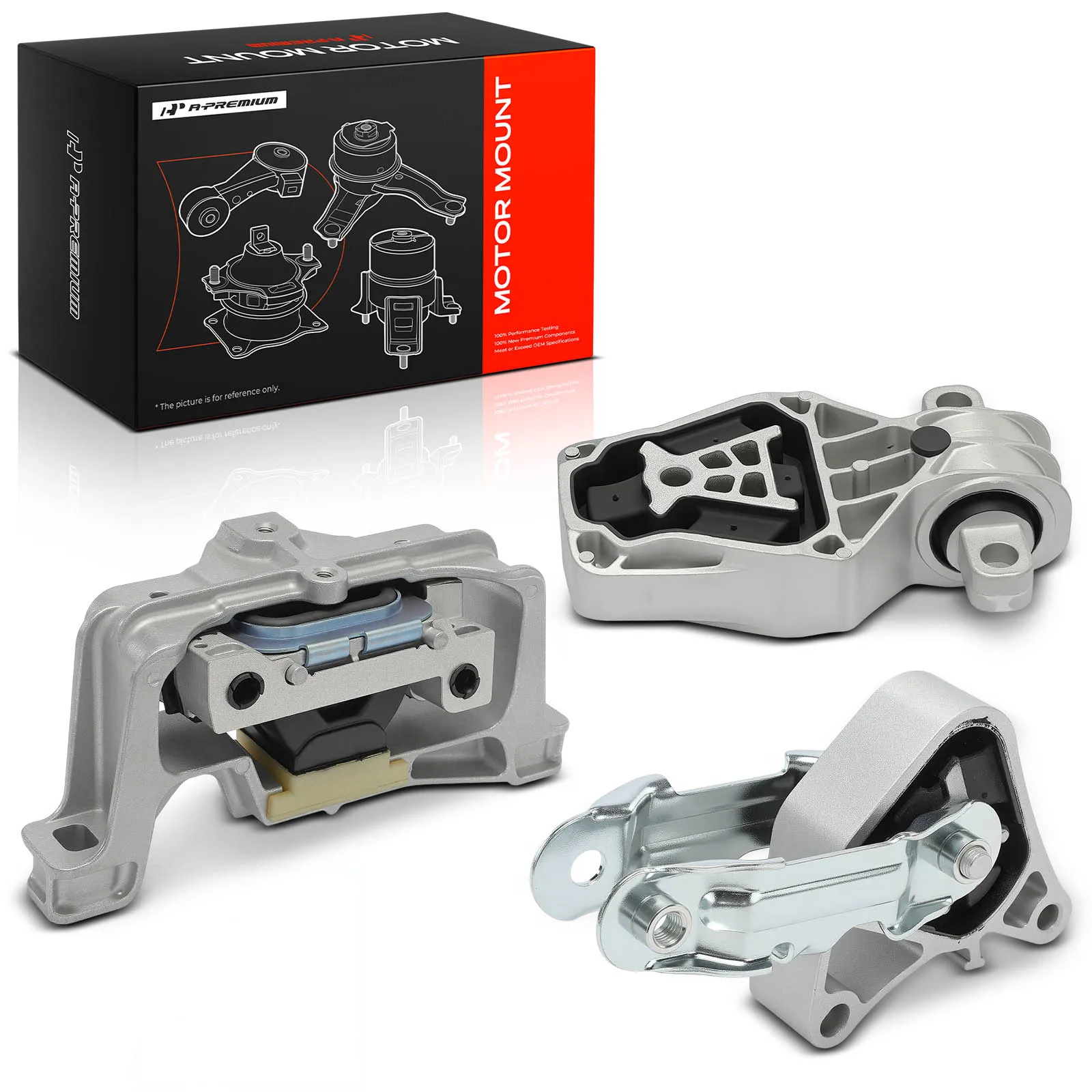 A-Premium 3pcs Engine Motor Mount for Mercedes-Benz CLA250 2014-2019 GLA250 GLA45 AMG 2015-2019 B250 2013-2016