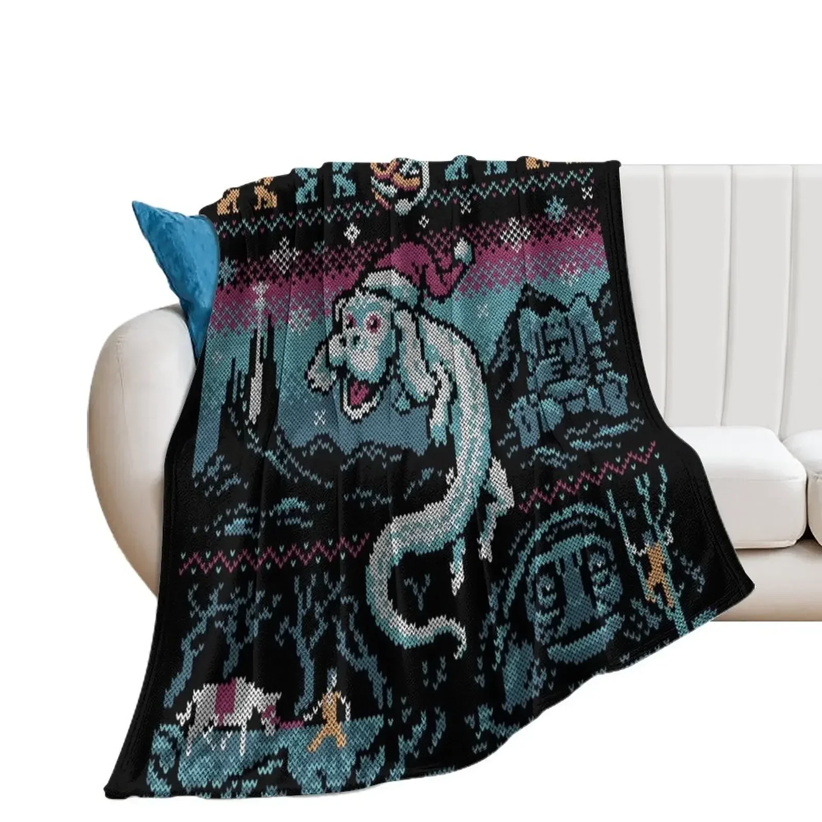 

Neverending Christmas Throw Blanket Sofas manga Blankets