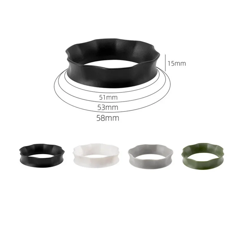 51/53/58mm ABS Intelligent Dosing Ring Magnetic Dosing Funnel Espresso Coffee Dosing Ring For Coffee Dosing Funnel Portafilter