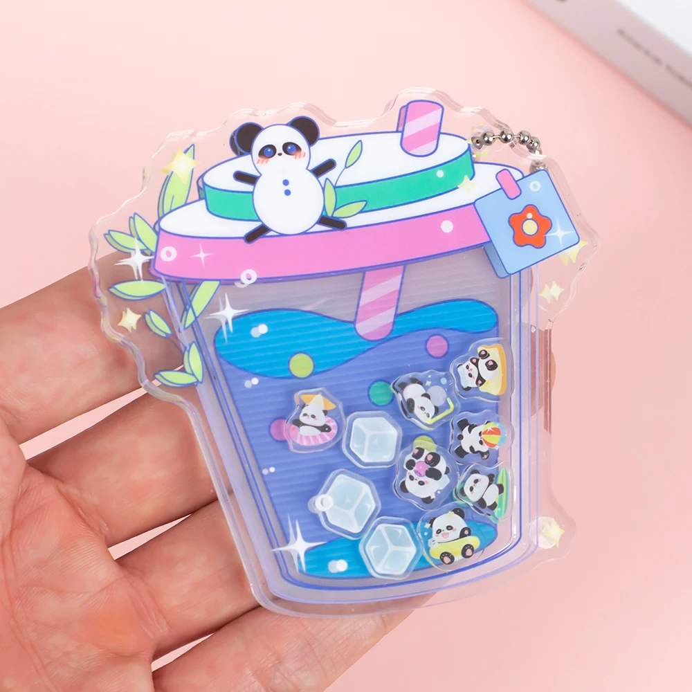 مخصص شاكر المفاتيح أنيمي الكرتون شعار سلسلة مفاتيح مصنوعة من الأكريليك صور مخصصة تصميم الطباعة الشفافة لعبة سلاسل المفاتيح للهدايا