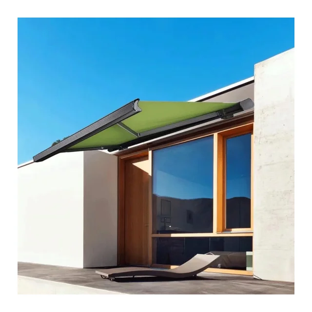 

Best Price Toscana Electric Retractable Patio Cover Motorized Remote Control Custom 5m Awning Aluminum Alloy Acrylic/Polyester