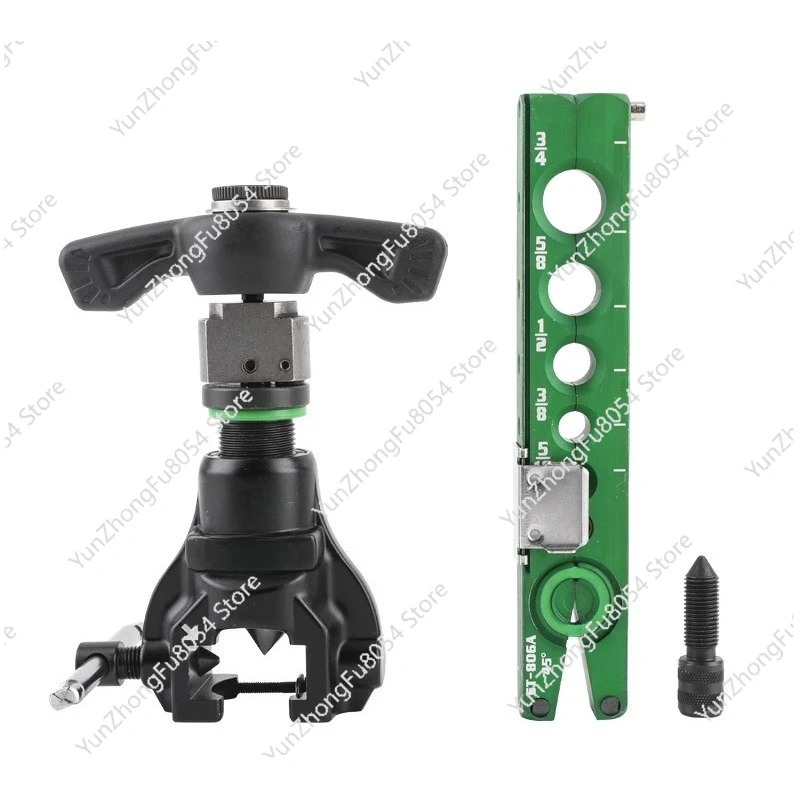 

ST-806FT Copper Pipe Combination Expander Eccentric Expander Air Conditioning Metric and British Bell Mouth Tool