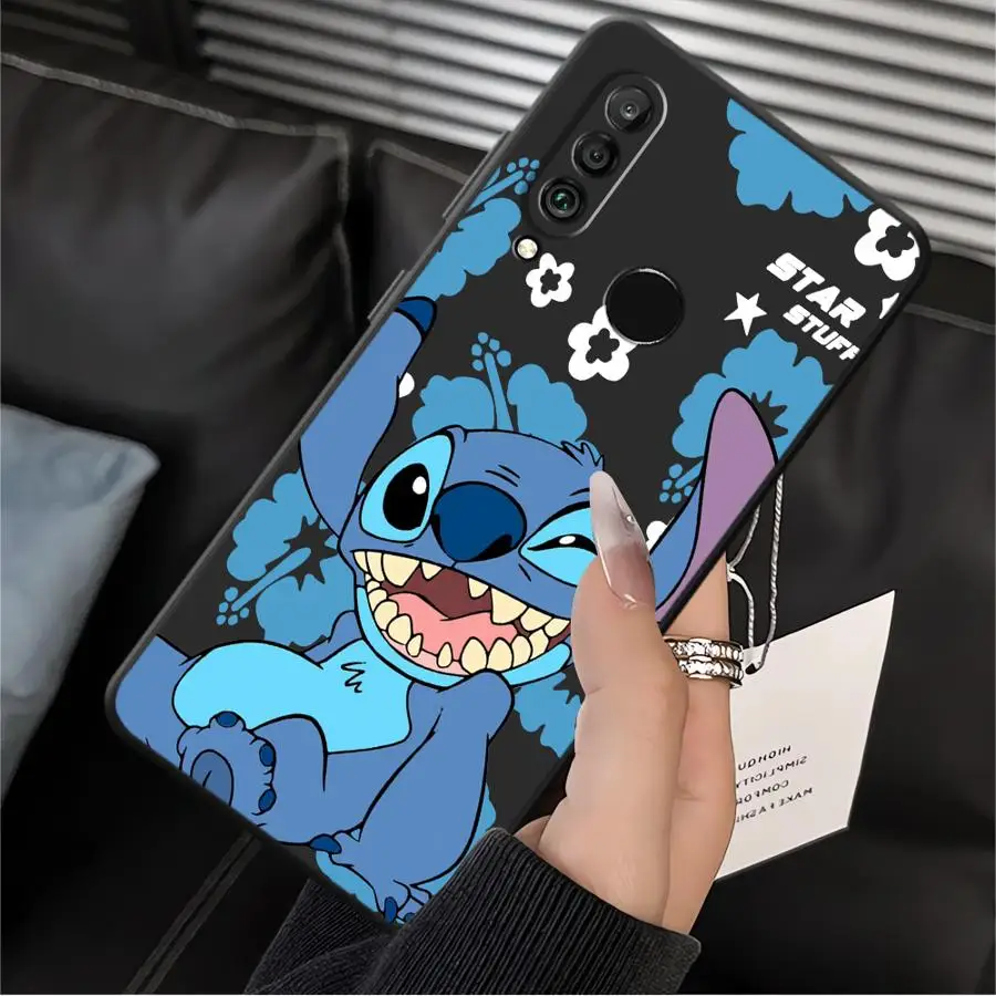 حافظة لهاتف هواوي P20 Lite 2018 P20 P40 Lite P30 P20 Pro P Smart 2019 من ديزني ستيتش