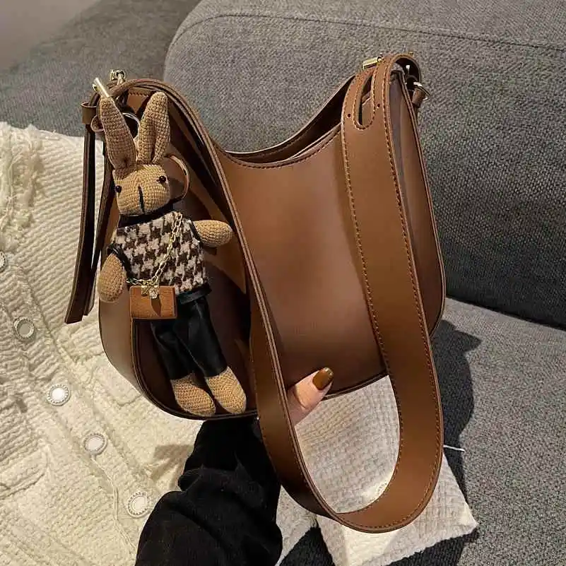 

Retro Artistic Casual Travel Women's Bag Commuter Versatile New Style Small Class Girl Crossbody Bag Daily Use