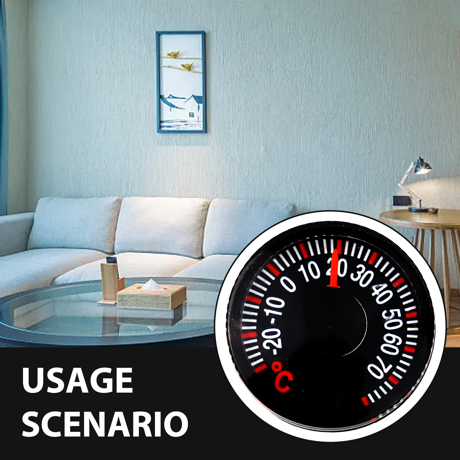 Data Offices Living Rooms Casement Thermometer Accuracy Application Clear Scale Convenient Temperature Monitoring