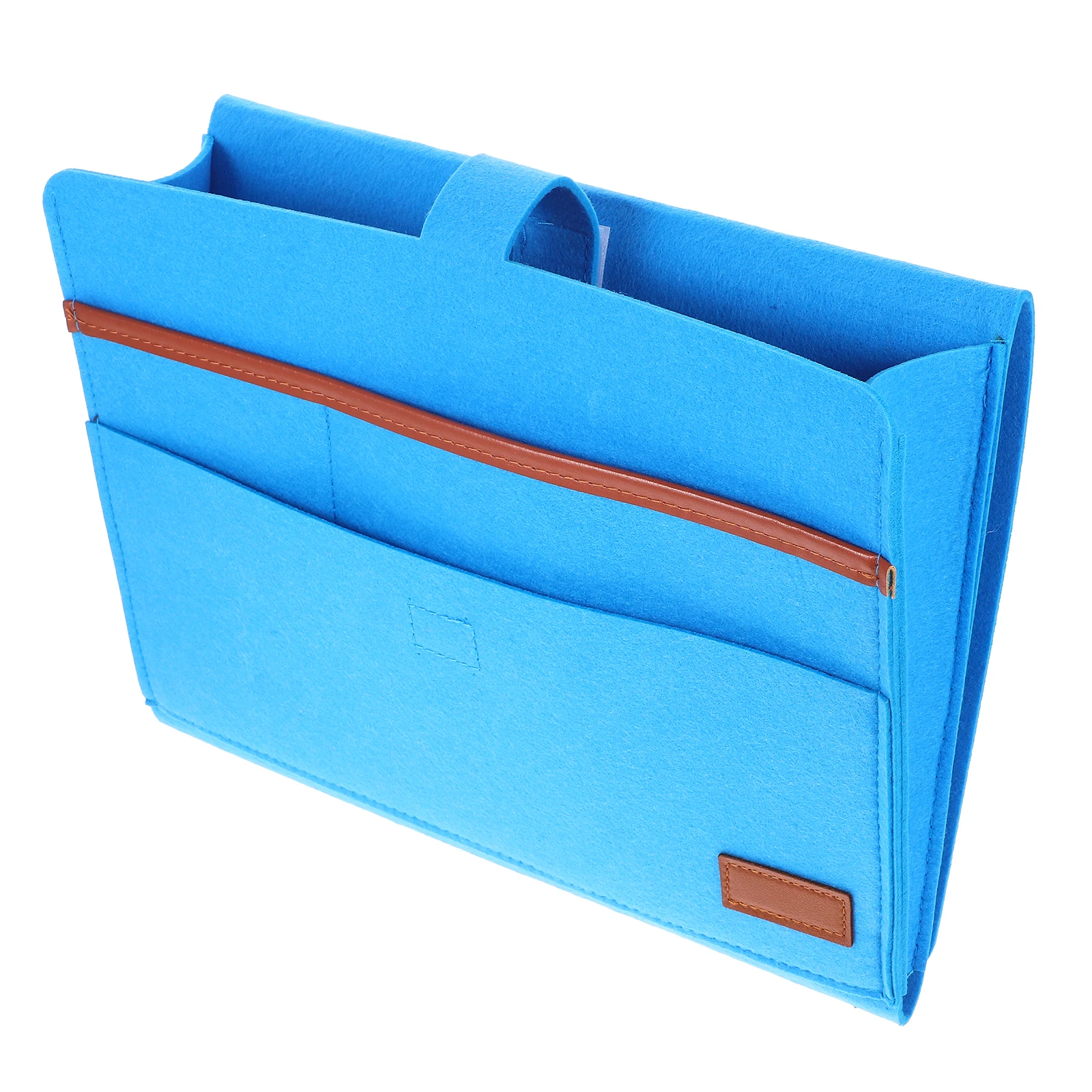 

Multifunction Dormitory Storage Bag Hanging Felt Bedside Organizer for Books Sundries Bedside Storage Pocket Sundries Container