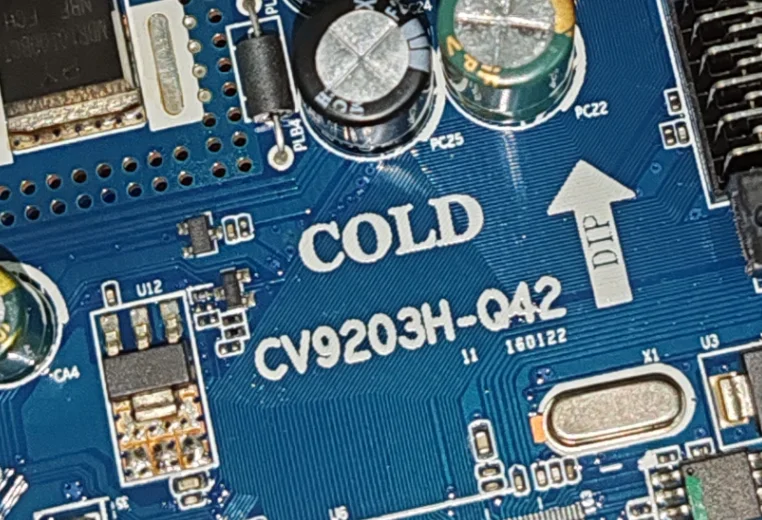 CV9203H-Q42  Three in one TV motherboard, tested well, physical photo for 94--100v  440ma  1920x1080