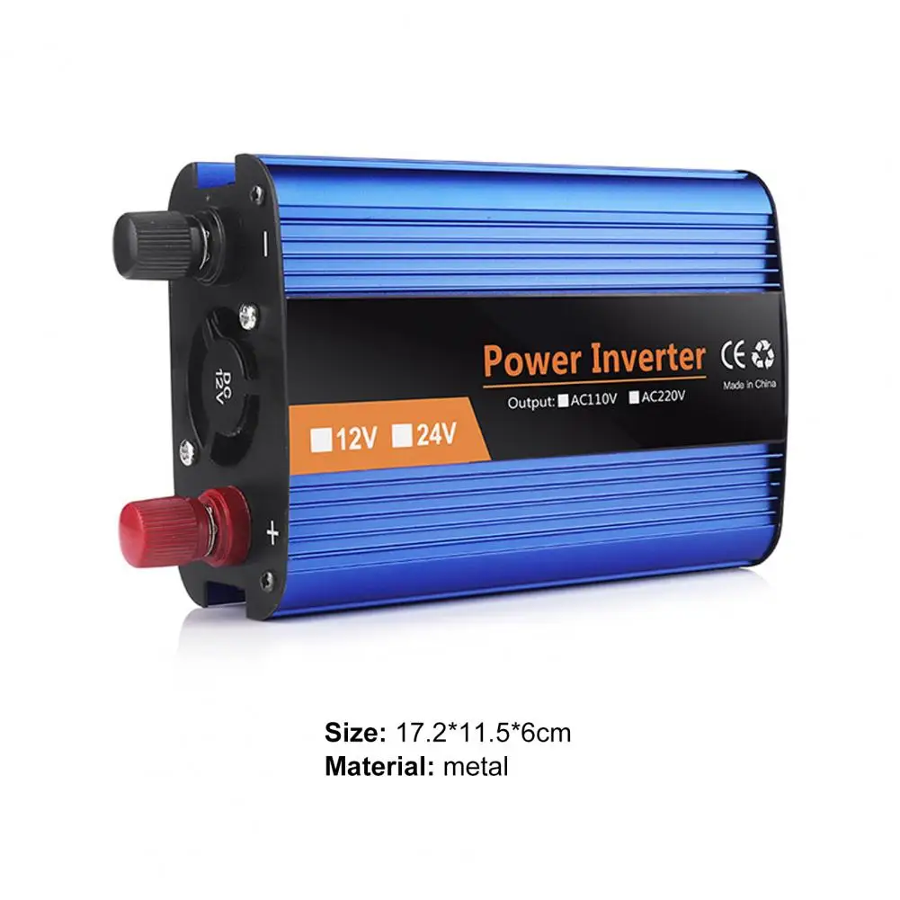 

5000W Pure Sine Wave Power Inverter Car Inverter Voltage Transformer DC 12V 24V To AC 110V 220V Socket Converter Fast Charging