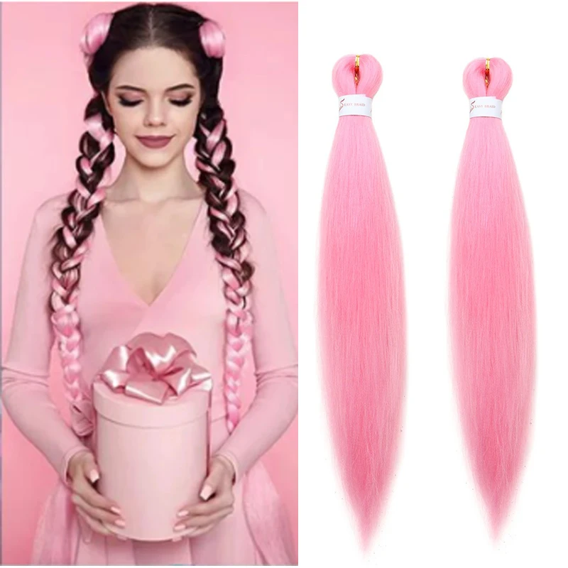 

H & STAR синтетические 20-дюймовые плетеные волосы предварительно растянутые наращивание волос для афро-косичек крючком искусственные волосы DIY Jumbo Braid