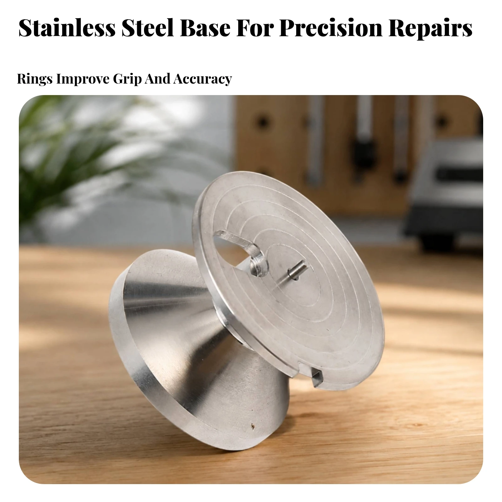Watch Movement Holder Precision Watch-Hand Installation Base Watchmaker's Positioning Base Metal for Watchmakers