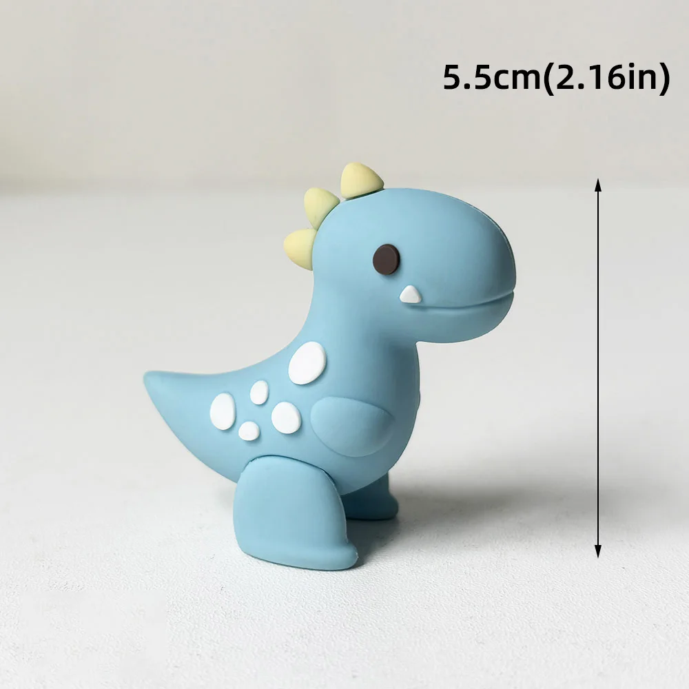 Jurassic Dinosaurier Kuchen Topper Feuer Drache Stegosaurus Brachiosaurus Figuren für Kind Cartoon Geburtstag Party Kuchen Dekor Liefert – Detail 26