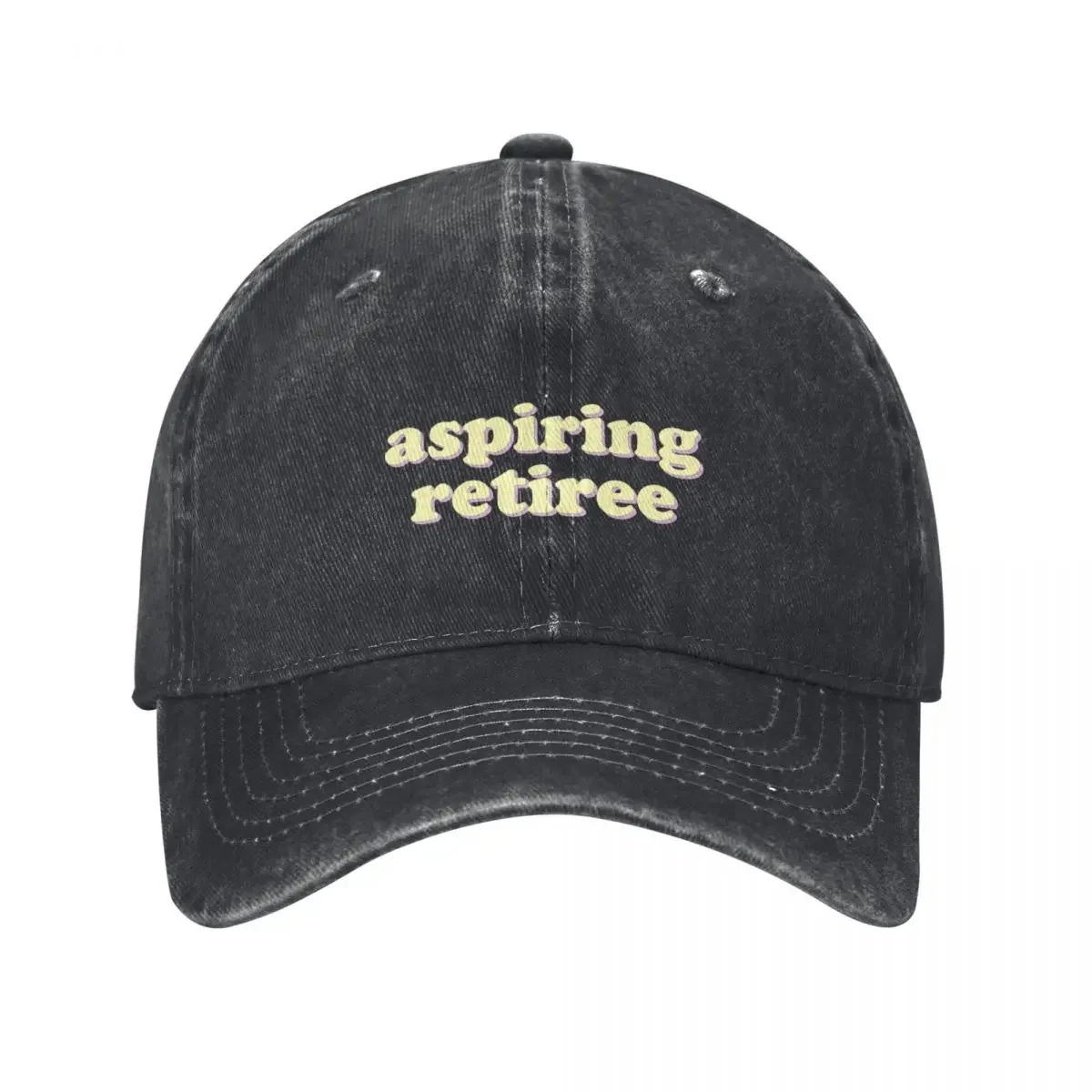 Aspiring Retiree Baseball Cap sun hat Hip Hop hiking hat Boy Women's