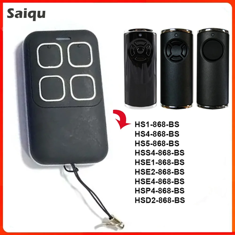 

Garage Door Remote Control HORMANN BiSecur 868mhz Replacement HSE1 2 HS1 4 5 HSS4 HSP4 HSD2 868 BS Duplicator Gate Opener