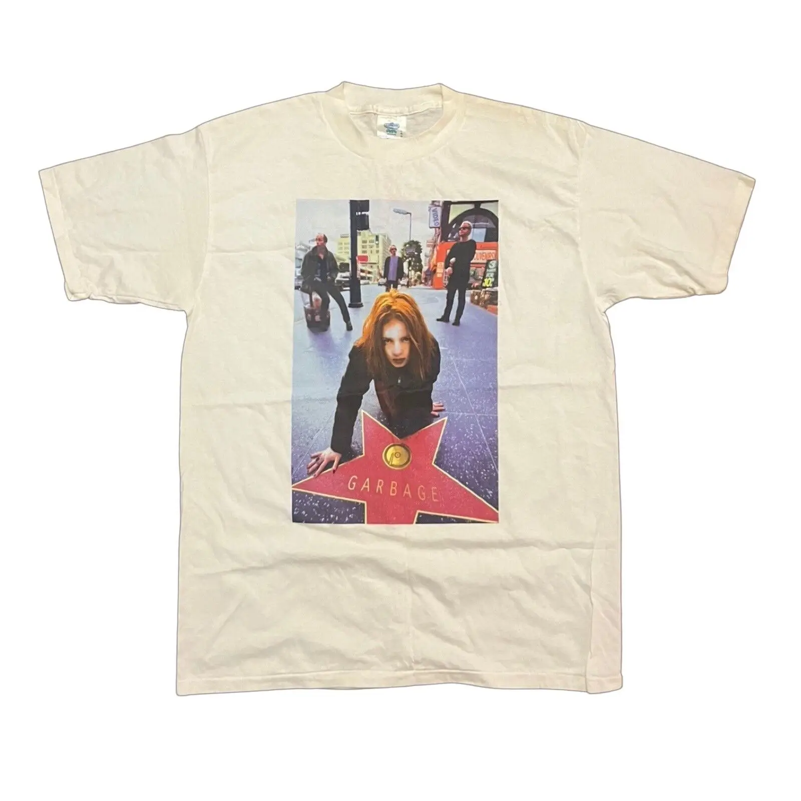 Vintage 90's Garbage Tour 1996 - Shirley Manson Tee Shirt Large L