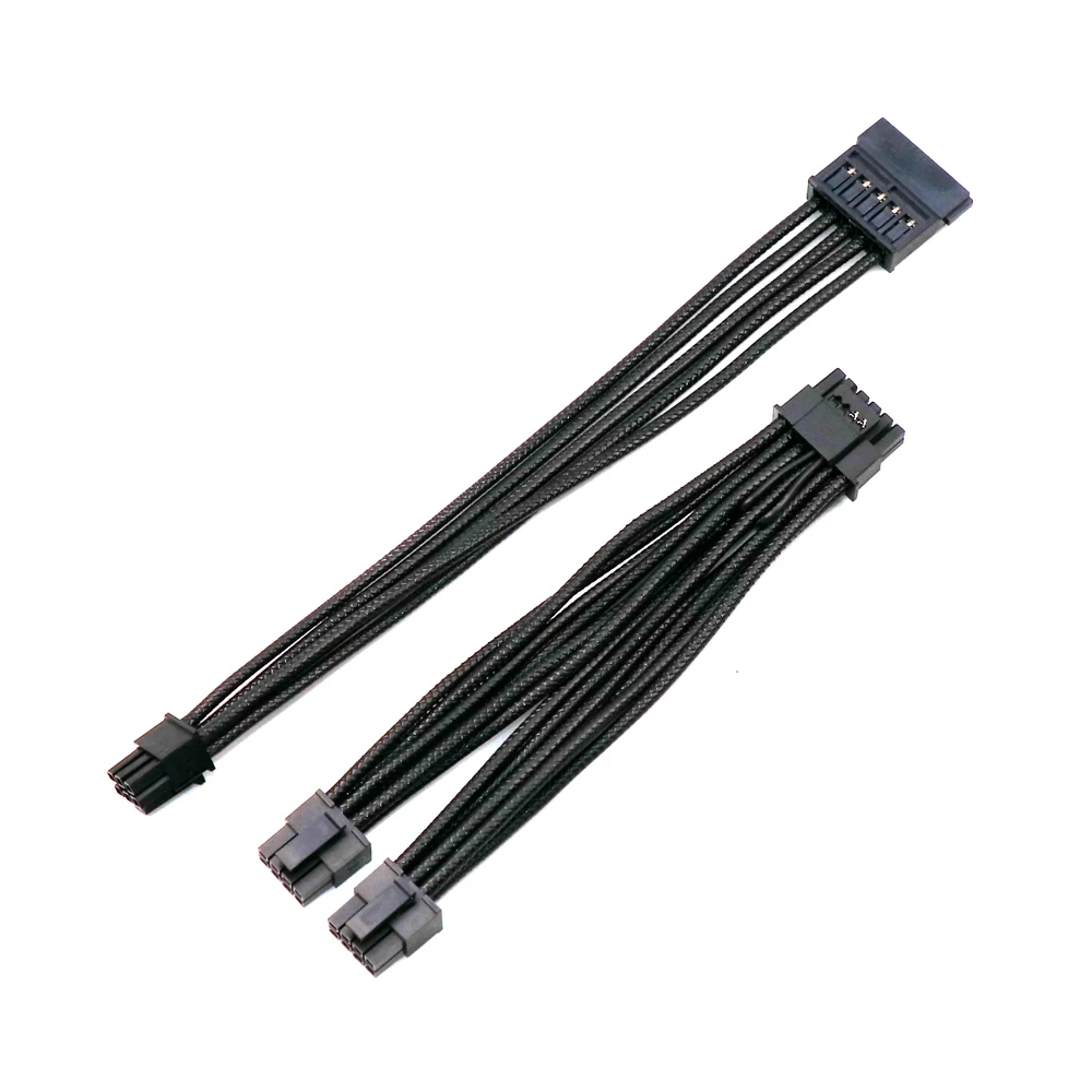 For Corsair Type 5 PSU Power Cable Textured Soft SF750 SF850 SF1000 Modular ATX3.1 24P 8P CPU 8Pin PCIE Sata Molex 12VHPWR Cable