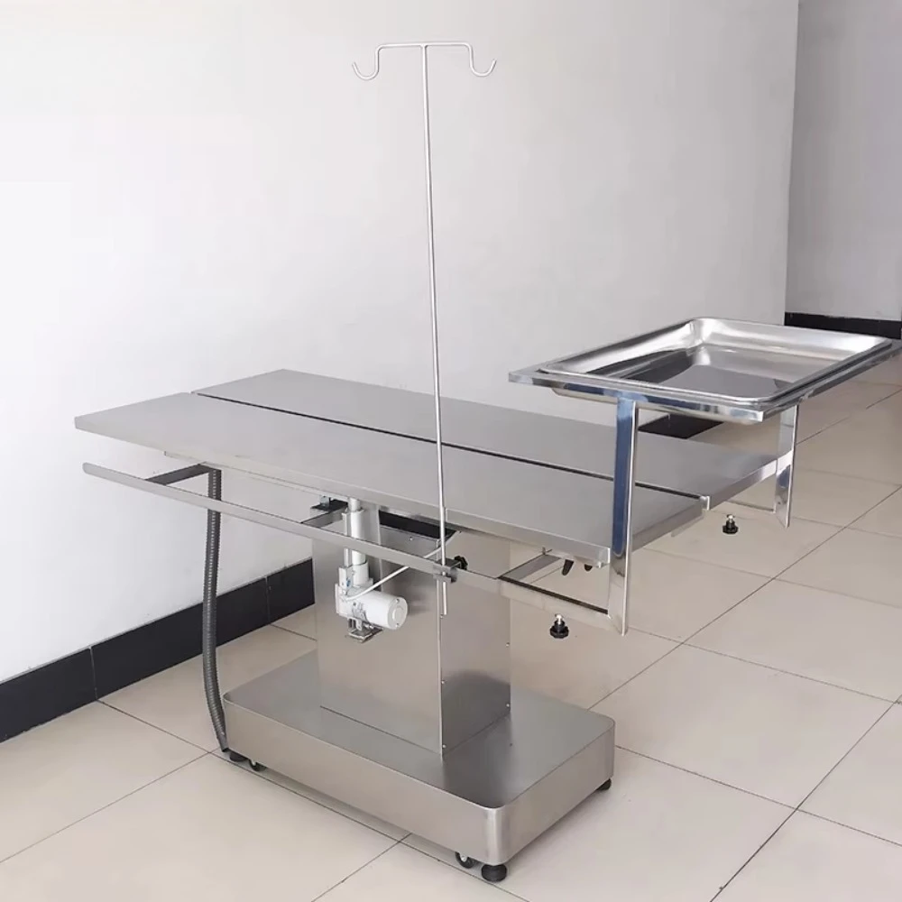 LIZE PET stainless steel V-shaped operating table, veterinary clinic equipment for examination and surgical instruments