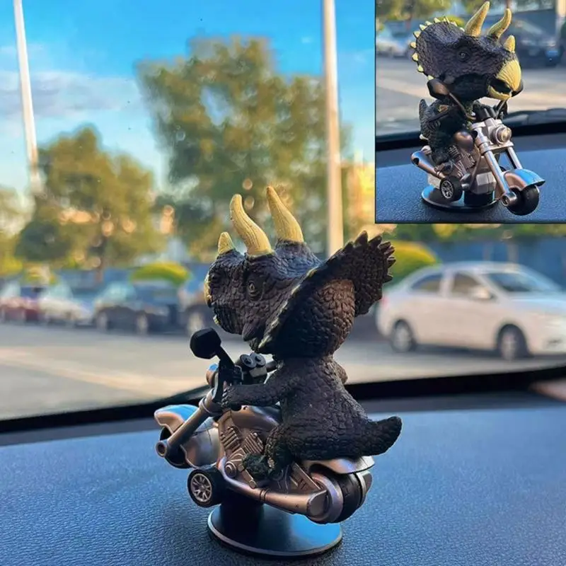 Automatic Balancing Car Dashboard Figure Featuring Inertial Drift Effect Easy Installation Vehicle Accessory for Fun 