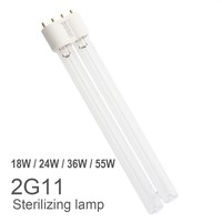 2G11 UV Tube 4-Pin Ultraviolet Lamps 18W 24W 36W 55W UVC Lamp Purification