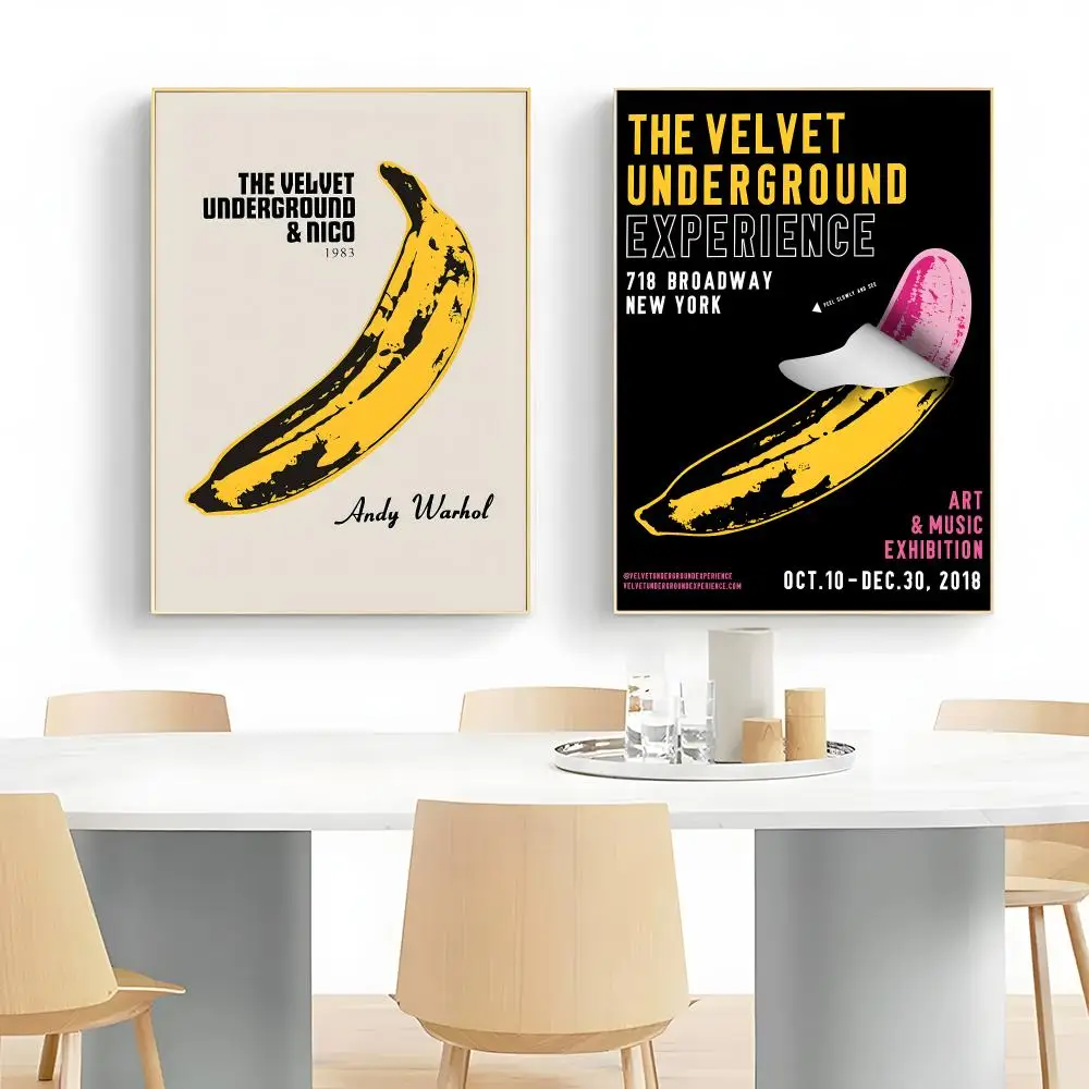 Classic Rock Band T-The Velvet Underground Poster Wall Art Print Decorative Mural Home Decor Gift Unframed