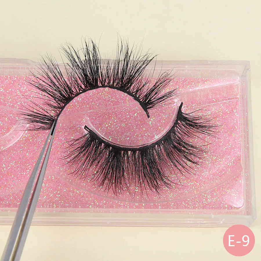 5D Mink Eyelashes Wholesale 10/30/50 Lashes Soft Volume Natural Makeup 3d Mink Lashes In Bulk Box Packaging Custom Logos Makeup