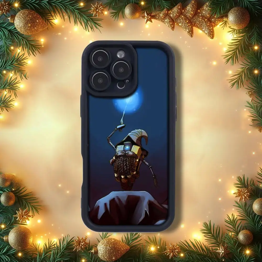 B-Borderlands C-Claptrap  Phone Case For iPhone 14,12,17,15,11,13,16,Pro,E,Plus,Max,Air,SE4 Soft Silicone Shockproof emery Back