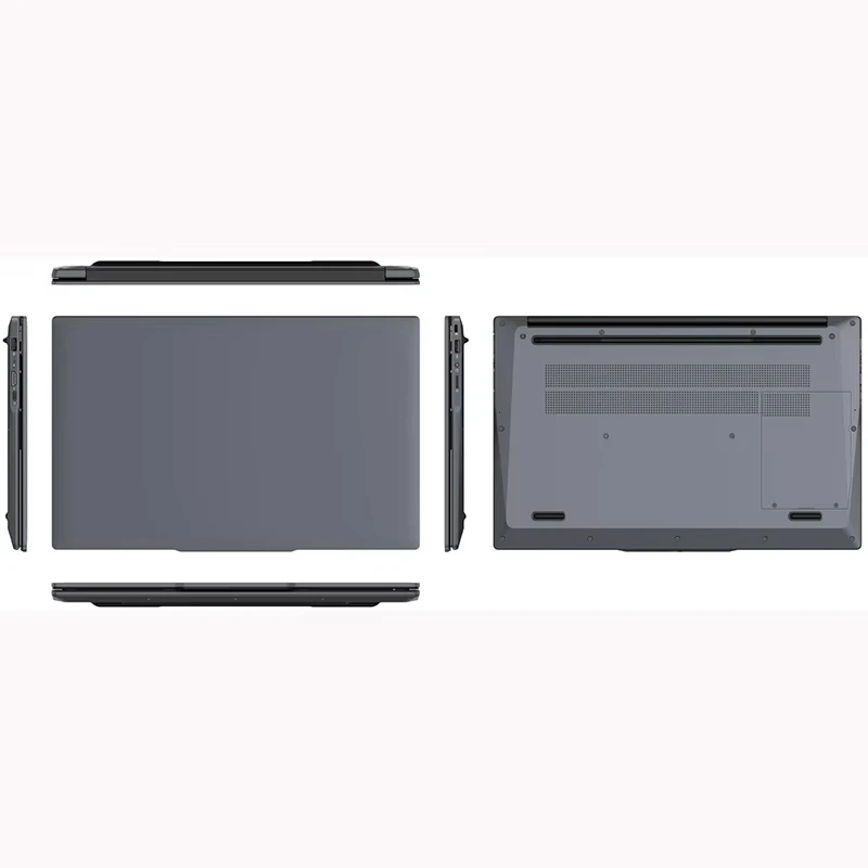 YJ-R5 ordinateur portable à empreintes digitales AMD R5 3500U 15.6 pouces 60 Hz Windows 11 ordinateur portable DDR4 MAX 32GB 2 * SSD 5000mAh 1920x1080 ordinateur portable de jeu