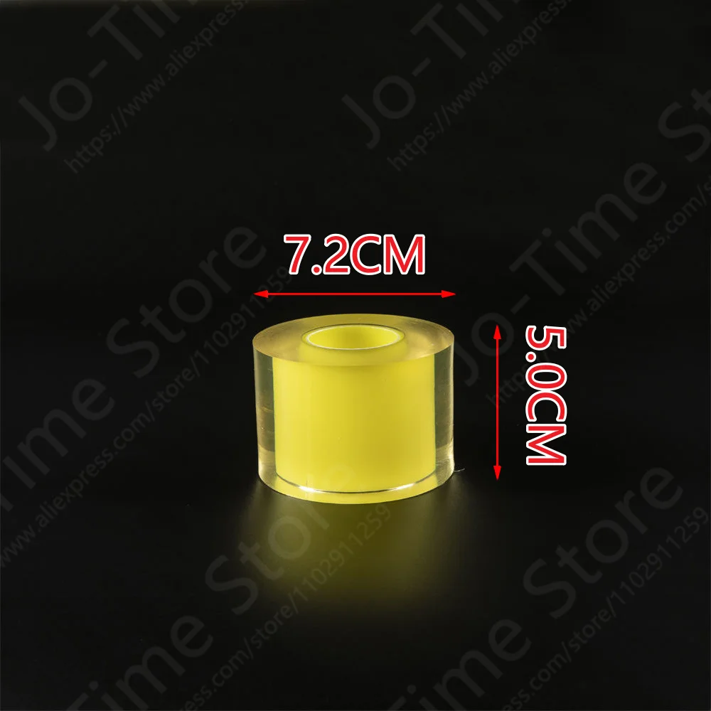 50X500Cm Jam Tangan Pelindung PVC Anti-statis Transparan Pita Film Jam Tangan Perhiasan Bagian Alat Pemeliharaan Perbaikan Aksesori Pembuat Jam