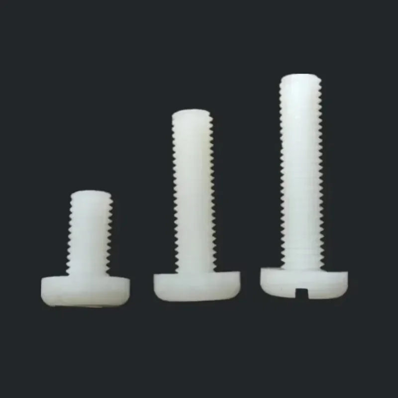 

PZTvVxED 20 шт. M4 экологический зеленый пластиковый винт одно слово с круглой головкой нейлоновые винты изолированные болты с головкой ручки 6 мм-30 мм