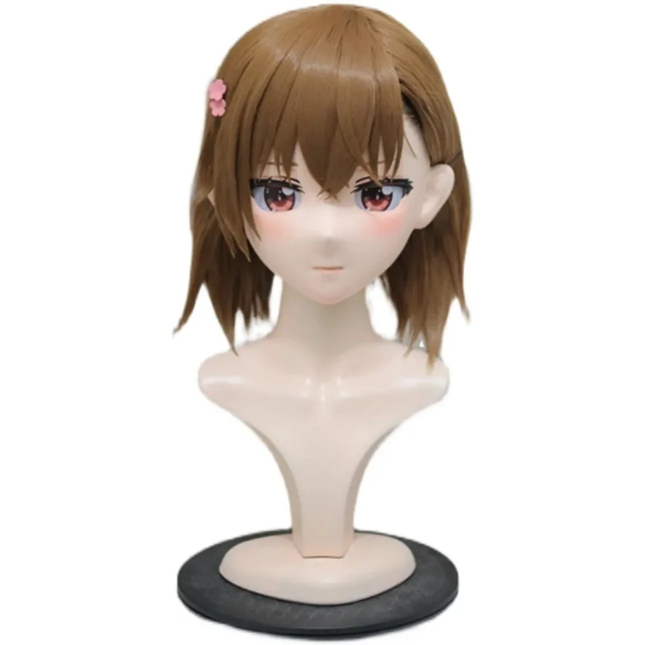 Kigurumi Misaka NFD full headband lock cosplay headshell props costume anime game