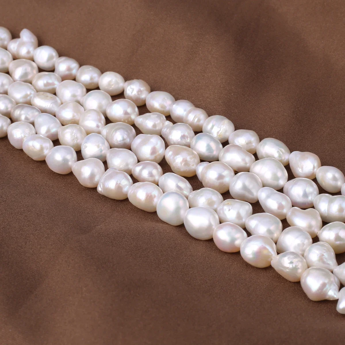 

Natural Freshwater Pearl Baroque Beads White Irregular Drop Loose Beaded for Jewelry Making DIY Bracelet Necklace Accessories