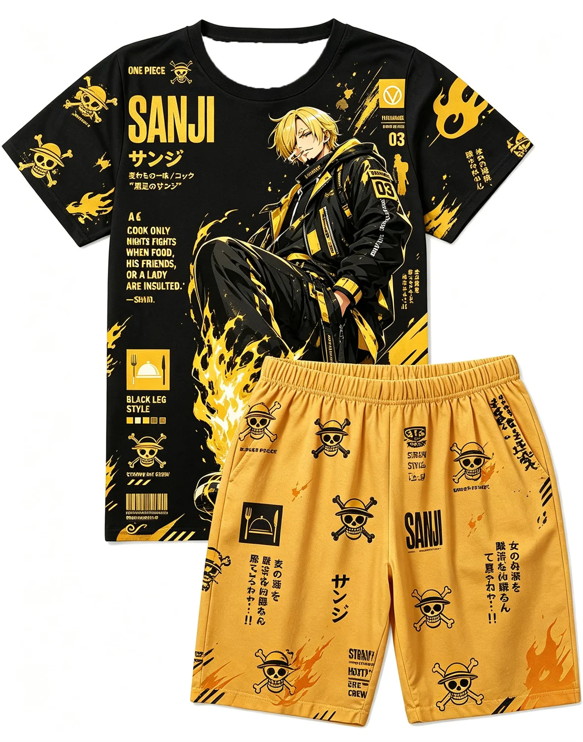Cosplay Flame Prop - Bandai One Piece Sanji Black Leg